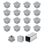 Uxcell 5/8" (16MM) Square Tubing End Caps, 32 Pcs 14 Mm, Grey. Fixed Price $13.70.
