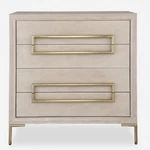 Uttermost 24770 Alessia 34"W Drawer Veneer Dresser - Wood. Fixed Price $1524.00.
