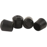 Softtouch 4 Pack 1" Round Rubber Chair Leg Tips Non-slip Furniture Black. Fixed Price $25.15.