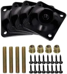 4 Pcs Mounting Plates With Screws For Sofa Couches Tables Furniture Legs New. Fixed Price $11.45.