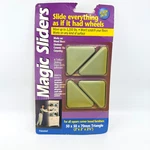 Magic Sliders Triangle 50X50X70MM 4-PACK Teflon Pads Furniture Movers Nip. Fixed Price $10.28.
