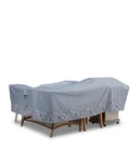 Classic Accessories Veranda Conversation Set Patio Furniture Cover 100" X 70". Fixed Price $58.00.