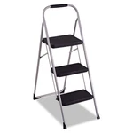 Cosco 11408PBL1E 200 Lbs. Capacity 3-STEP Big Folding Stool Light Gy New. Fixed Price $71.14.