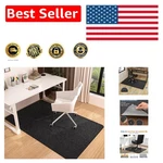 Durable 55"X35" Polyester Office Chair Mat Safe & Pet-friendly Floor Protector. Fixed Price $49.99.