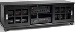 Leslie Dame TVSD-60BLK Oak Mission Style Plasma Television Stand Media Storage. Fixed Price $249.99.