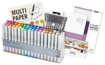 Copic Sketch 72 Color Dx Set + Multiliner 9PCS Paper Pack Japan Made. Fixed Price $383.53.