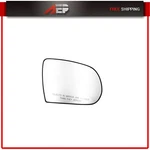 Door Mirror Glass W/plate Passenger Side Chrome For 14- Jeep Cherokee 68228910AA. Fixed Price $11.05.
