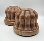 Replacement Wood Sofa Bun Legs Vintage Carved Furniture Feet 5.25". Fixed Price $32.00.