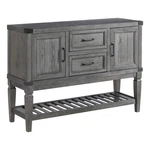 Intercon Furniture Foundry Transitional Wood Server Pewter. Fixed Price $587.88.