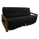 Blazing Needles Solid Microsuede Double Corded 8IN 9IN Futon Slipcover. Fixed Price $54.52.