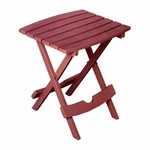 Adams Manufacturing 8500-95-3700 Plastic Quik-fold Side Table, Merlot. Fixed Price $33.56.