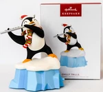 Hallmark Chilly Trills - Penguin With Flute Magic Sound Keepsake Ornament 2022. Fixed Price $17.99.