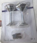 Crystal Glass Curtain Tie Backs Metal Wall Hooks. Fixed Price $9.09.