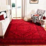 Safavieh Area Rug 6X9 - Adirondack Collection Red Black Oriental Medallion. Fixed Price $185.43.