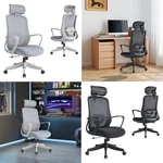 Ergonomic Office Chair, Gaming With Adjustable Lumbar & Headrest. Fixed Price $39.99.