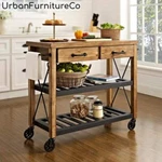 3-TIER Wood Metal Kitchen Cart Storage Shelves Stand Rolling Rack Furniture. Fixed Price $529.00.