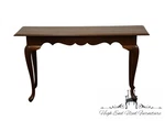 Broyhill Furniture Solid Cherry Traditional Style 52" Accent Sofa Table 794-2608. Fixed Price $675.99.