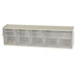 Akro-mils Tiltview Plastic 23-5/8-INCH X 6-1/2-INCH 5-5/8-INCH D, Stone. Fixed Price $64.06.