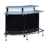 Coaster 100139 Contemporary Home Bar Table Glass Wine Cabinet Storage Black. Fixed Price $699.99.