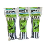 Arden Re-web 72 Ft 3/16" Lawn Chair Kit #79994 Lot Of Navy Blue White Stripe. Fixed Price $23.96.