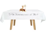 Large In Remembrance Of Embroidery Altar Frontal Holy Communion Table Clot.... Fixed Price $31.67.