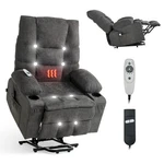 Vevor Power Lift Recliner Chair With Heat And Massage Large Electric. Fixed Price $359.99.