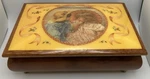 Sandra Kuck Vintage 1987 Reco Summer Secrets Musical Jewelry Box. Fixed Price $38.99.