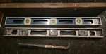 Craftsman Stanley 24 Bubble Level Wood Brass Nail Pry Bar Bear Claw 6595 39938. Fixed Price $30.00.