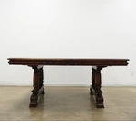 Theodore Alexander Extendable Mahogany Dining Table. Fixed Price $10000.00.