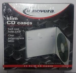 Innovera 81900 Slim Cd Case, Clear, 25/PACK Sealed. Fixed Price $19.99.
