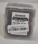 Aneaseit CY-126LBN Felt Bottom Soft Silicone Chair Leg Cover Large Brown 16PCS. Fixed Price $6.99.