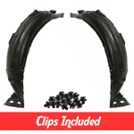 Driver & Passenger Side Fender Liner Set W/ Clips For 2009-2011 Acura Tl Fwd. Fixed Price $57.99.