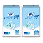 Sofy Sanitary Pads Large 28PCS* 2PACK Cooling Feminine Hygiene Korea. Fixed Price $22.99.