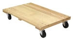 Vestil HDOS-2436-12 Solid Deck Hardwood Dolly With Rubber Casters 1200. Fixed Price $160.20.