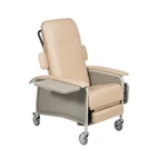 New Drive Medical Clinical Care Geri Chair Recliner, Item# D577-TAN. Fixed Price $550.00.