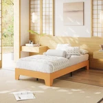 Twin Size Frame Wood Platform Minimalist Bedroom Furniture. Fixed Price $99.19.