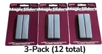 Magic Sliders 04124 15/16''X4'' Rectangle Adhesive Furniture Glide 3-PACK (12). Fixed Price $23.99.