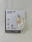 Ikea Ledare 400 Lm, 2700 5.3W E12 Lamp Bulb New, Sealed LED1721C6. Fixed Price $12.95.
