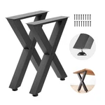 Vevor Steel Table Legs 29.5 X 23.6 In Frame 2204 Lbs Heavy Duty Set Of Black. Fixed Price $69.99.
