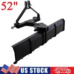 52" Width CAT-0 & 1 Rear Grading Blade For Driveway Leveling Heavy Scraping. Fixed Price $299.99.