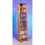 Wood Shed 806-12 Solid Oak Dowel Cabinet For Cds. Fixed Price $385.98.