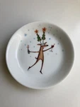 Clare Mackie Royalworcester Festive Collection Holiday Reindeer Dish Coaster 05. Fixed Price $11.95.
