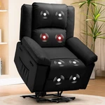 Comhoma Power Lift Recliner For Elderly, Chair With Heat And Massage Pu. Fixed Price $156.75.