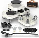 Furniture Sliders Lift Mover Dolly Tool Set - 1200LBS Heavy Duty Mo.... Fixed Price $55.99.