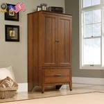 Sauder Carson Forge Armoire Washington Cherry Finish Free Shipping Usa Only. Fixed Price $555.74.