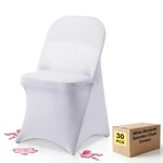 Folding Chair Covers 30PCS Stretch Spandex Cover, Universal Fitted Slip.... Fixed Price $74.39.