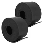 2 Rolls Rubber Sheet, 1/4" Thick X Wide 10' Long Solid Strips Roll... Fixed Price $39.99.