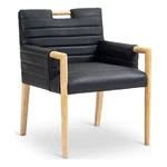 Meridian Furniture Aimee Black Vegan Leather Dining Arm Chair. Fixed Price $275.86.
