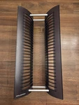 Vtg 90'S Atlantic Cd Game Tower 25 Slot Holder Organizer Y2K Translucent Gray. Fixed Price $37.99.