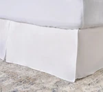 New Simply On Bed Skirt By Geela Lifestyle White Queen. Fixed Price $29.00.